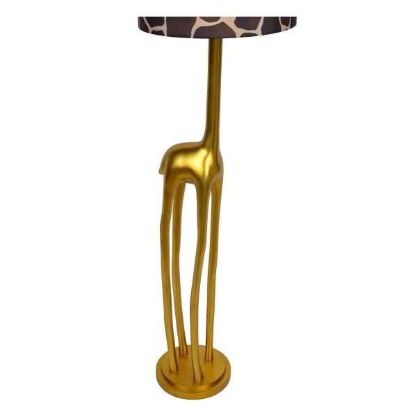 Lucide EXTRAVAGANZA MISS TALL - Floor lamp - Ø 31,5 cm - 1xE27 - Matt Gold / Brass - detail 3